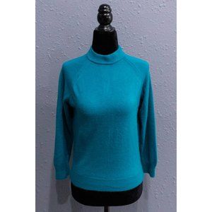 Vintage Kerry Brooke Mockneck Soft Sweater, Size Medium